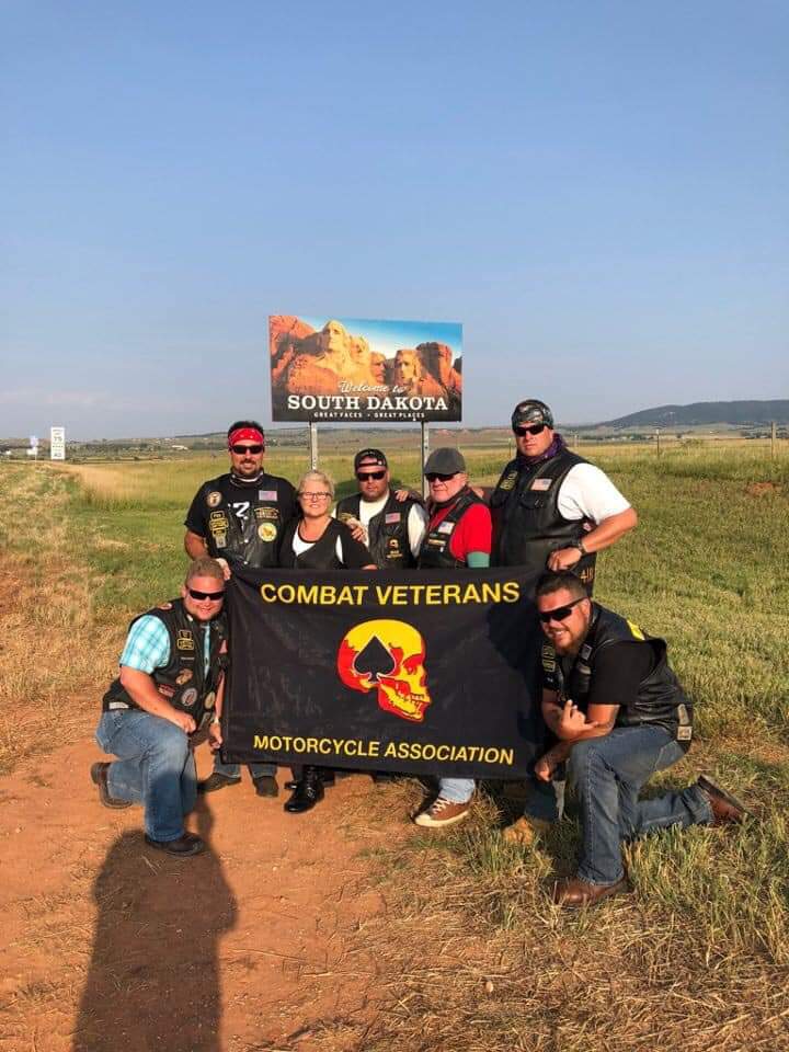 19-6 members repping' out at Sturgis 2018